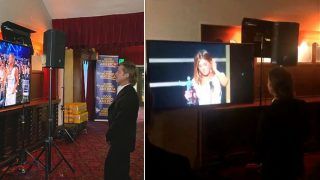 'Wow'! Brad Pitt Stops to Watch Jennifer Aniston's Acceptance Speech After Meeting Her Backstage at SAG Awards 2020