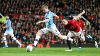 Manchester City Drub Manchester United 3-1 in Carabao Cup Semi-Final First Leg at Old Trafford