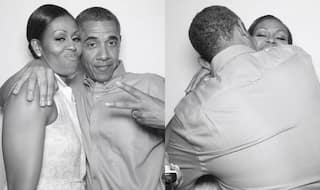 Michelle Obama Celebrates 56th Birthday But Not Without Barack Obama Sharing The Cutest Photo Booth Pics!