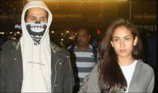 Shahid Kapoor Injures Lip During Jersey Shoot, Returns Home With Mira Rajput Kapoor Wearing Mask