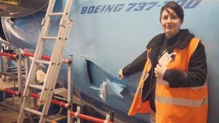 German Woman Announces She Will Marry A Plane, Claims They're Dating For 6 Years