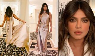 Priyanka Chopra Looks Sensuous in Her Slinky Gown at Pre-Grammys Party - Viral Photos