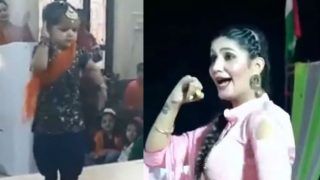 School Girl Dances on Sapna Choudhary’s Track ‘Pani Ne Chali’- Watch Her Moves