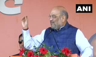 Home Minister Amit Shah Welcomes Babulal Marandi as JVM(P) Merges With BJP