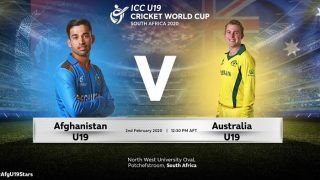 Dream11 Team Australia U19 vs Afghanistan U19 Prediction: Fantasy Tips, Captain And Vice Captain For Today ICC U-19 Cricket World Cup 2020 5th Place Playoff Semifinal 2 AU-U19 vs AF-U19 at North-West University No1 Ground, Potchefstroom 1:30 PM IST