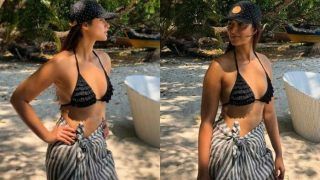 Ileana D'Cruz Looks Smoking Hot in Sexy Black Bikini, Her Sultry Pictures go Viral