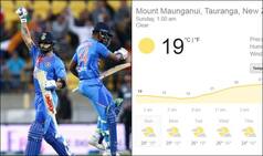 India vs New Zealand, 5th T20I, Weather Report: Will Rain Play Spoilsport?