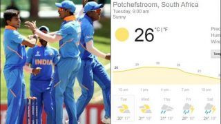 Ind U19 vs Pak U19 Potchefstroom: Will Rain Interrupt S/F?