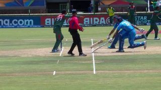 U19 World Cup Final: India Batsmen Dhruv Jorel-Atharva Ankolekar End up at Same End, Results in Comical Runout Against Bangladesh | WATCH VIDEO