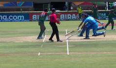 WATCH: India Batsmen End up in Same End Resulting in Comical Runout