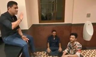 Dhoni & Friends Sing Iconic B'wood Number, Video Goes Viral | WATCH