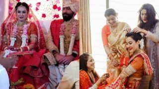 Kamya Punjabi, Shalabh Dang Tie The Knot in Traditional Wedding, Couple Looks Resplendent on Their D-Day