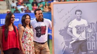 'Hard Work Helps us Succeed': Leander Paes During Farewell at KSLTA Stadium