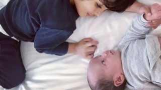 Lisa Haydon And Hubby Dino Lalvani Welcome Baby Boy, Shares First Picture of The Newborn Leo With Zack