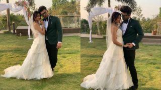 Bigg Boss 13 Contestants Paras Chhabra, Mahira Sharma Stun Fans in Wedding Attires, Pictures go Viral