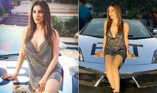 Sophie Choudry Goes Bold in Backless Silver Dress, Promises to Drop 'Bomb' Soon