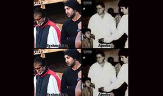 Throwback Photo: कभी खिलाया था रणबीर कपूर को अपनी गोद में अब 'ब्रह्मास्त्र' में कर रहे हैं साथ काम, अमिताभ बच्चन ने तारीफ में कही ये बात