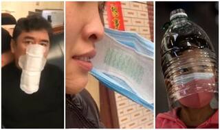 From Sanitary Pads to Bras, Things That Chinese Locals Are Using As Masks To Avoid Coronavirus