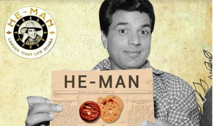 Image result for Dharmendra He Man Restaurant Launch