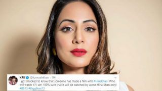 KRK Trolls Hina Khan by Asking 'Who Will Watch Hacked', She Gives a Befitting Reply