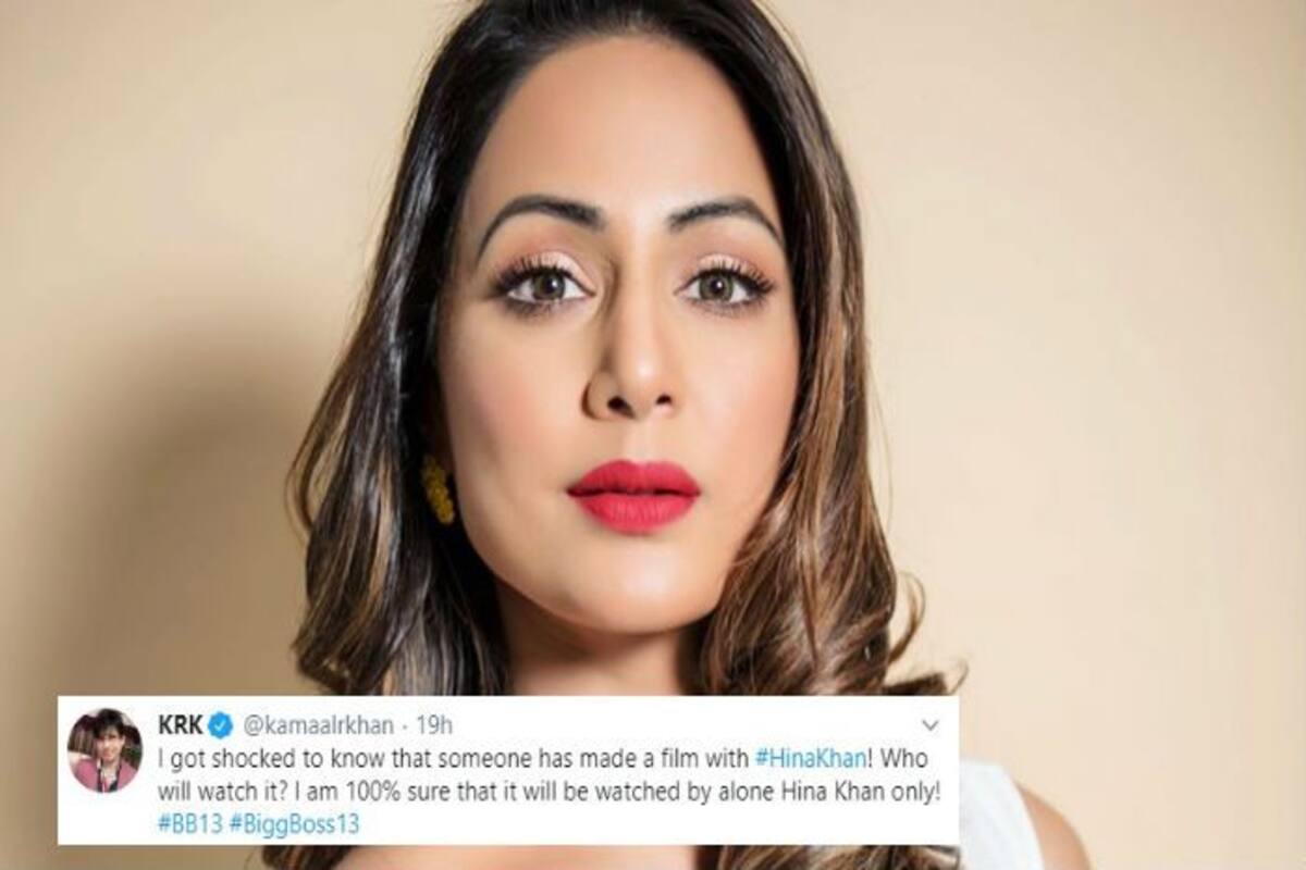 Krk Trolls Hina Khan By Asking Who Will Watch Hacked She Gives