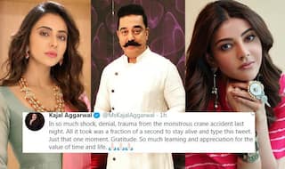 Indian 2 Accident: Kamal Haasan-Rakul Preet Singh Tweet, Kajal Aggarwal Narrowly Escapes Death