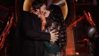 Kamya Punjabi And Shalabh Dang Seal Their Bond With a Passionate Kiss in Latest Picture From Wedding Reception