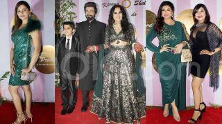 Kamya Punjabi-Shalabh Dang's Wedding Reception: Rubina Dilaik, Vahbiz Dorabjee, Parag Desai And Other TV Stars Have Fun