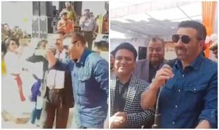 VIDEO: झूम कर नाचे BJP सांसद सनी देओल, डांस देख लोग बोले- वाह भाई वाह