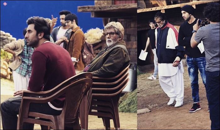 Image result for amitabh bachchan shares new pics from brahmastra sets with ranbir kapoor