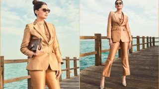 Sonam Kapoor Ahuja's Boss Babe Look From Qatar Sets Fans Hearts Aflutter | Check Viral Pictures
