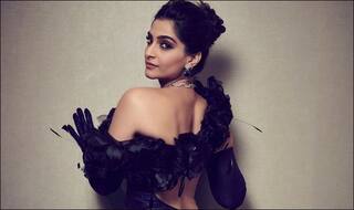 Sonam Kapoor Ahuja Sultry Poses in Body-Hugging Black Gown Set Fans Heartbeat Accelerating