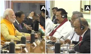 PM नरेंद्र मोदी ने की महिंदा राजपक्षे से रक्षा समेत अहम द्विपक्षीय मुद्दों पर चर्चा