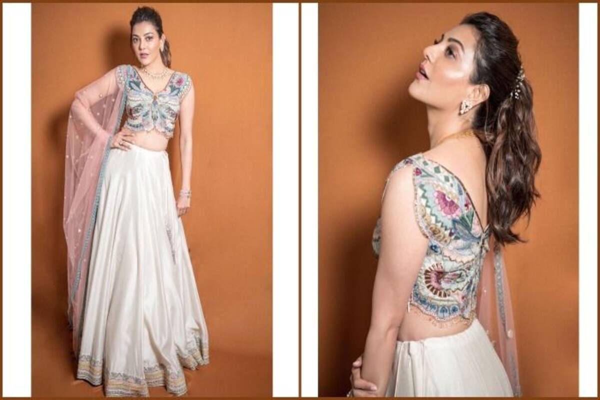 Salman Khan Kajal Sexy - Kajal Aggarwal's Hotness Quotient in Lehenga With Butterfly Blouse ...