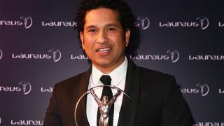 Sachin Tendulkar Wins Laureus Sporting Moment of the Year 2000-2020 For World Cup 2011 Win Sachin Tendulkar Wins Laureus Sporting Moment of the Year 2000-2020 For World Cup 2011 Win