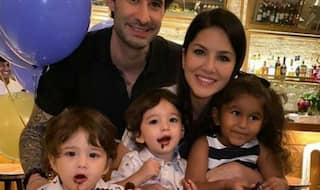 Sunny Leone Celebrates 2nd Birthday of Baby Boys Asher And Noah