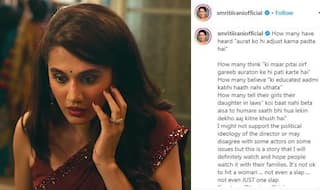 Smriti Irani is All Praises For Taapsee Pannu's Thappad, Says 'we May Disagree on Politics' But Film is Must Watch