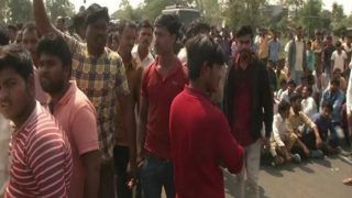 Police Lathi Charge as Locals Stage Protest in Wardha Against Brutal Murder of Lecturer by Stalker