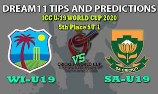 WI-U19 VS SA-U19 Dream11 Team Prediction ICC Under19 World Cup 2020