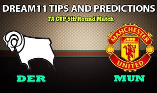 DER vs MUN Dream11 Team Prediction, FA Cup, 5th Round
