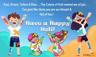 Happy Holi 2020: WhatsApp Messages, Quotes, GIFs, Holi Hai SMS to Wish Family And Friends