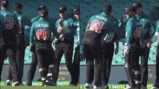 WATCH: During COVID-19 Times, NZ Players Celebrate Wickets in Unique Fashion