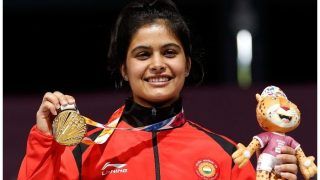 Shooting: Manu Bhaker And Javad Foroughi Win Air Pistol Mixed Team Gold in ISSF President's Cup