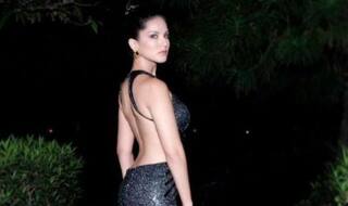 Sunny Leone Flaunts Her Bare Back in Sexy Backless Black Dress, Her Sultry Picture is Breaking The Internet