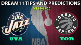UTA vs TOR Dream11 Team Prediction, NBA 2020: Captain And Vice-Captain, Fantasy Basketball Tips Utah Jazz vs Toronto Raptors at Vivint Smart Home Arena 6:30 AM IST