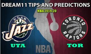 UTA vs TOR Dream11 Team Prediction, NBA 2019-2020