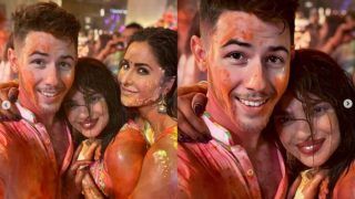 Holi 2020 Started Early For Bollywood Celebrities, Nick Jonas, Priyanka Chopra Pose With Katrina Kaif at Ambani's Holi Bash- Watch Inside Videos