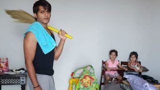 Karanvir Bohra Shares Photo Holding a Broom, Says Everyone Should Help Women at Home