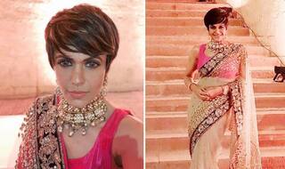 Mandira Bedi's Royal Avatar In Scarlet Saree is Winning The Internet