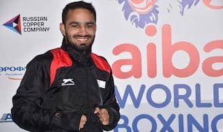 Amit Panghal Beats Enkhmanadakh Kharkhuu in Asian Qualifiers, One Win Away From Securing Tokyo Olympics Berth